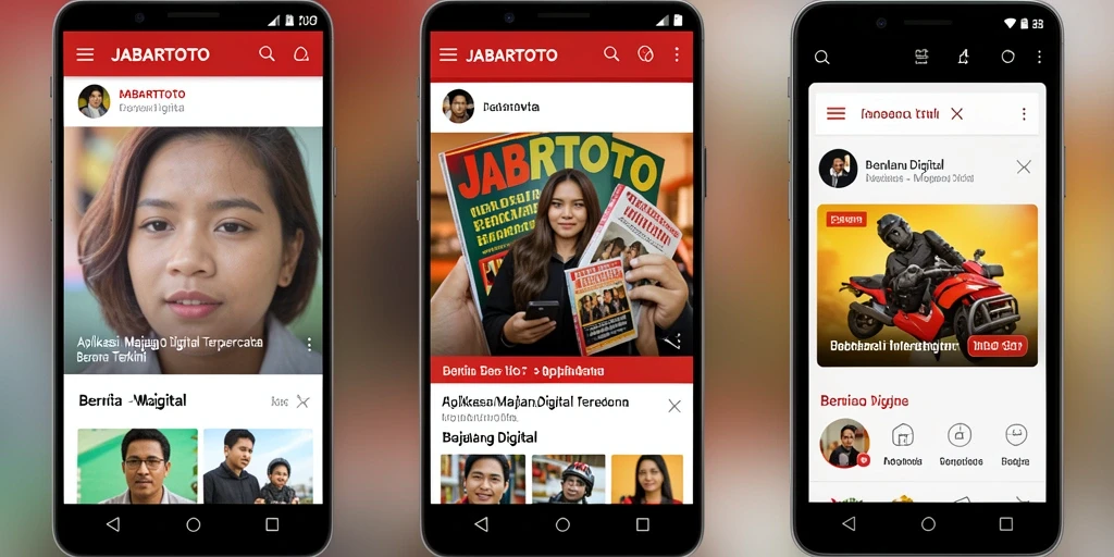 Tampilan antarmuka JABARTOTO dengan konten Majalah Digital yang menarik.