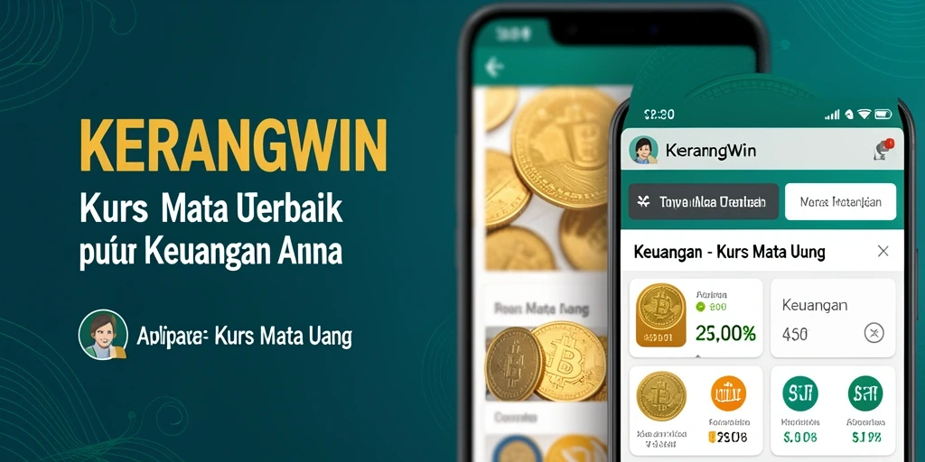 Tampilan antarmuka KERANGWIN yang sederhana dan informatif.